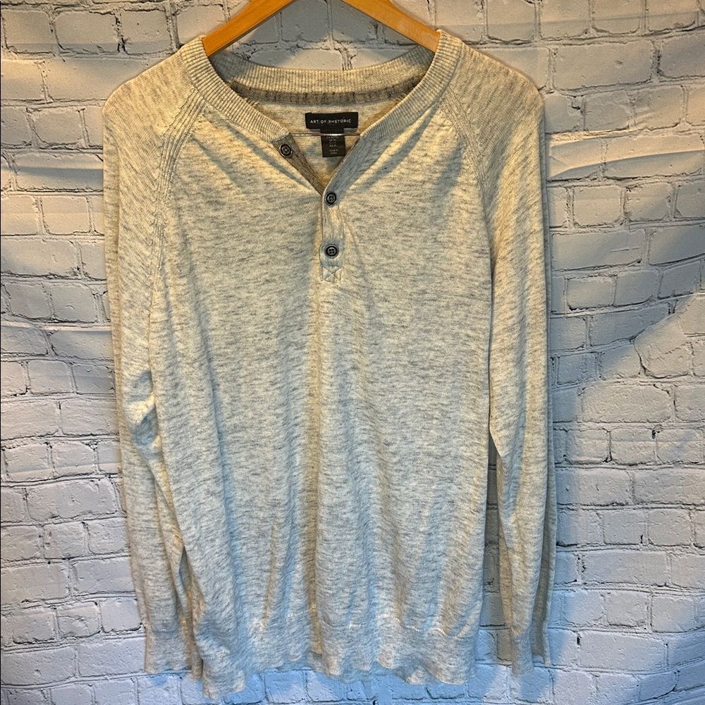 Art of Rhetoric Henley Long Sleeve Men’s size XL